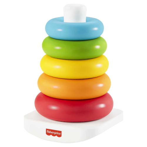 Fisher-Price Rock-a-Stack Ring Made with Plant-Based Plastic
