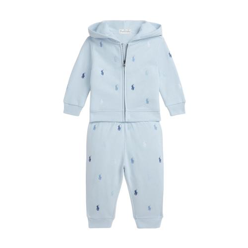Polo Ralph Lauren Baby Boy's Polo Pony Fleece Hoodie & Pants Set | Saks Fifth Avenue