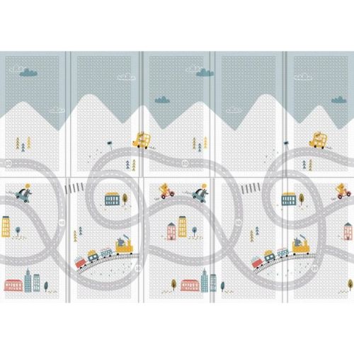 Portable Folding Play Mat - Happy Travels