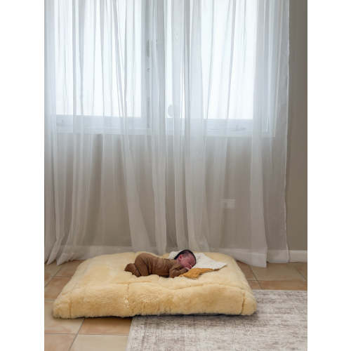 The RestPad: Wool-Stuffed Floor Bed