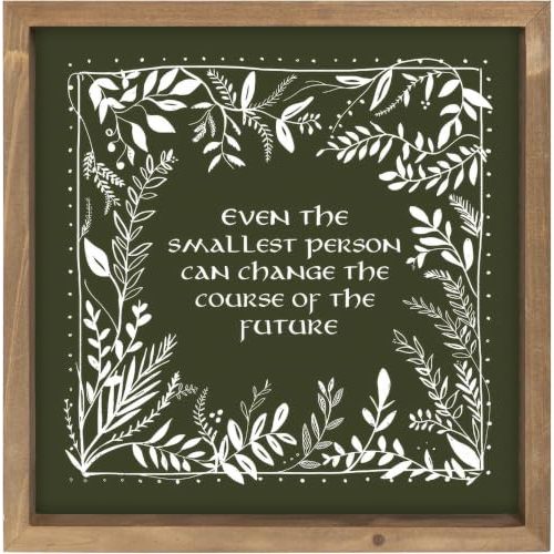 Woodland Nursery Decor Vintage Forest Nursery Decor Inspirational Wall Art Indoor Kids Room Desk Table Home Green Framed Sign 8x8 Inch