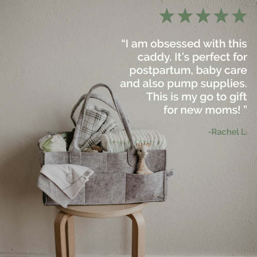 Nursery Storage & Organization | Diaper Caddy | Parker Baby Co.