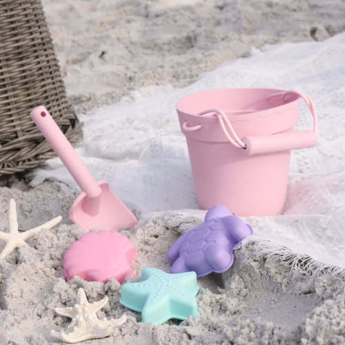 Beach Bucket | Flamingo Pink