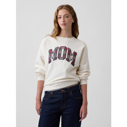 Relaxed Wedge Graphic Sweatshirt