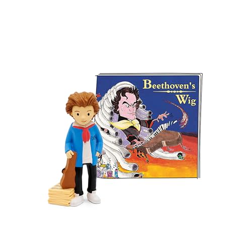 Tonies Beethoven's Wig Audio Toy Figurine Featuring Classical Songs & Sing-Along Symphonies from the Greatest Classical Music Composers