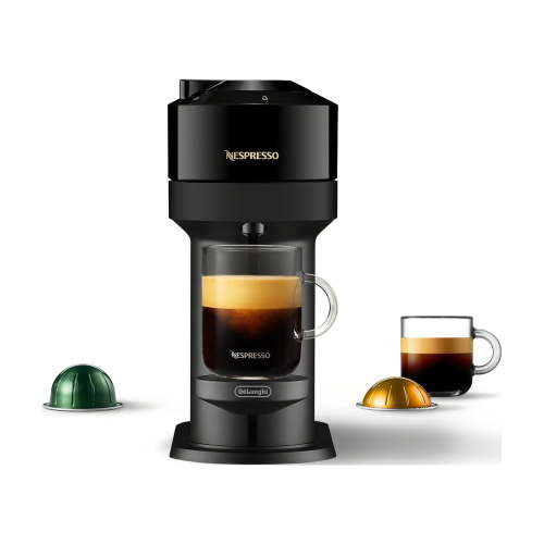 Free Shipping! Nespresso Vertuo Next Coffee and Espresso Machine 19-Bar Black with 6 Brew Sizes
