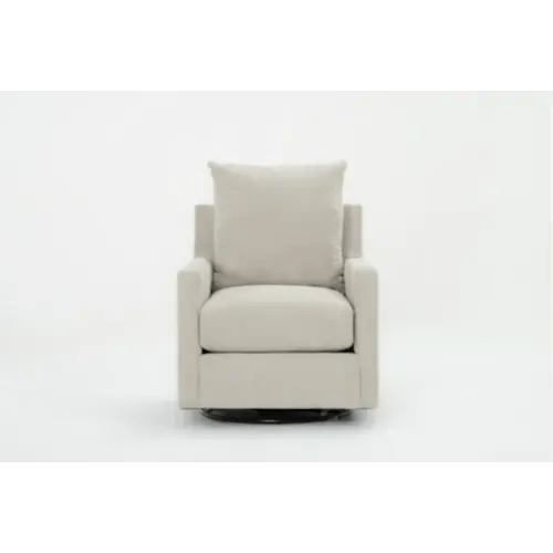 Bonaterra II Sand 29.5" Swivel Glider Armchair | Nursery Chair