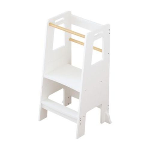 Dronkon MDF Toddler Tower, Toddler Kitchen Helper Step Stool