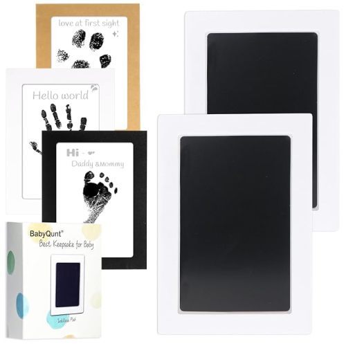 Inkless Baby Hand and Footprint Kit,Clean-Touch Ink Pads