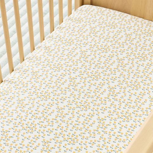 Tulip Crib Sheet