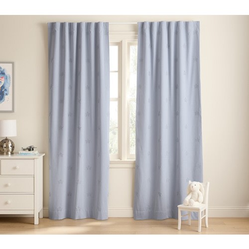 Star Blackout Curtain for Kids Rooms | Pottery Barn Kids