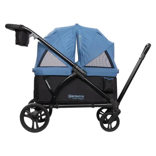 Navigator® 2-in-1 Stroller Wagon
2 Built-In Seats with Adjustable Dual Canopies