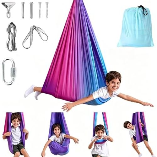 Sensory Swing for Kids, Sensorys Hammock Indoor & Outdoor
