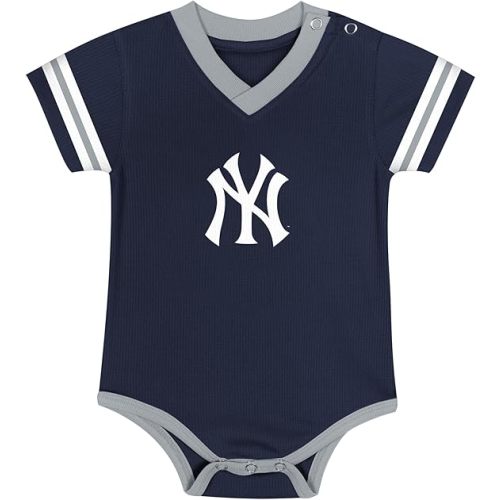 Outerstuff MLB Newborn & Infants 0-24 Months Official Primary Logo Creeper Romper Jersey