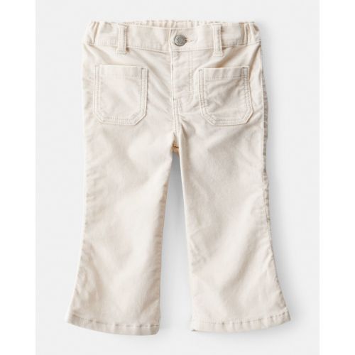 Baby Girl Flare Pants - Ivory - OshKosh B'gosh | Carter's