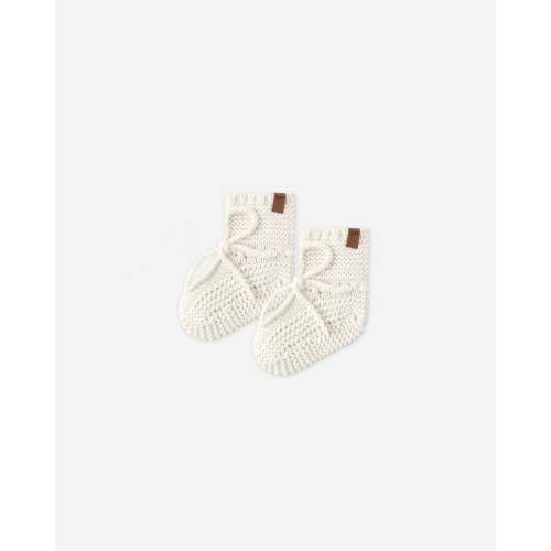 Knit Booties Blush
