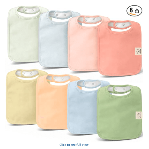 Color: Wildscape

KeaBabies 8-Pack Organic Baby Bibs for Boys, Girls - Super Absorbent Cotton Drool Bibs for Baby Girl & Boy, Teething Toddler, Drooling Newborn, Ultra Soft & Machine Washable (Wildscape)