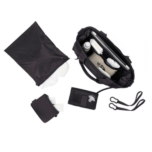 Wade Diaper Tote in Onyx