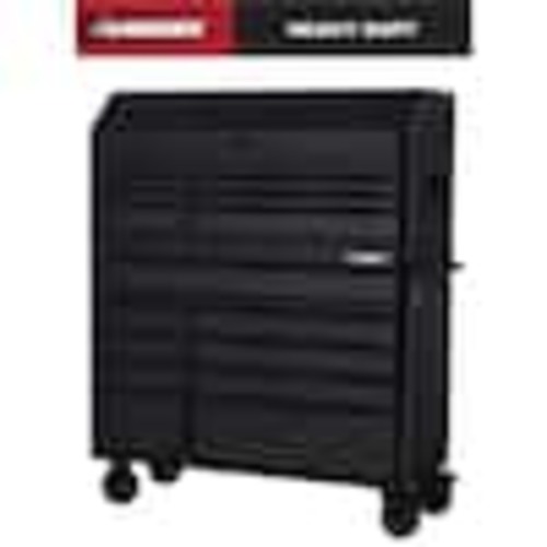 Husky Tool Storage 52 in. W x 20 in. D Heavy Duty Rolling Tool Chest Combo in Matte Black H52CH6TR9HDV4