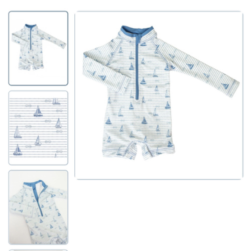 First Mate | Rash Guard Romper – Baby Dunn