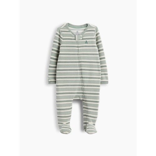 Baby Softspun Waffle Footed One-Piece
