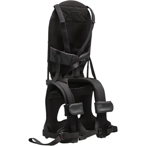MiniMeis G5, Core Black - Lightweight Child Shoulder Carrier - Upgraded Back & Shoulder Support - for Kids 6 Months to 4 Years Old