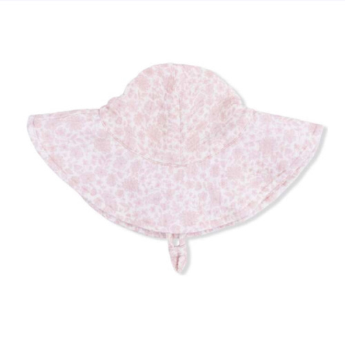 Harper Floral, Wide Brim Sun Hat - Angel Dear | Maisonette
