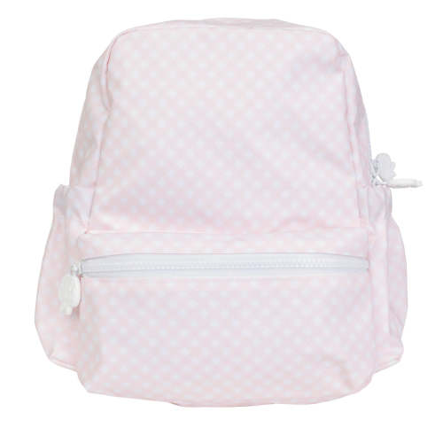 The Backpack in Pink Gingham