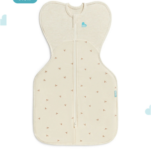Swaddle Up™ 1.5 TOG Cotton Oatmeal Twigs