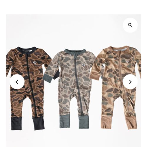 Baby Zip Up Bundle - Classic Camo – BURLEBO