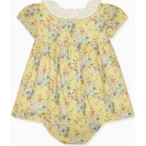 Yellow Floral Willow Baby Girl Set - La Coqueta | Maisonette