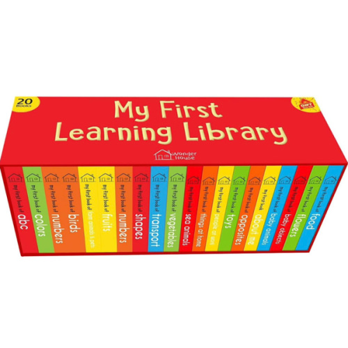 My First Complete Learning Library: Boxset of 20 Board Books Gift Set for Kids