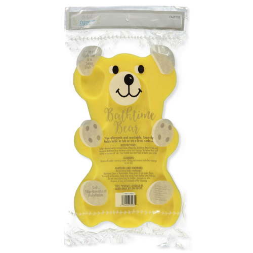 Le Bebe Bear Bath Sponge - yellow, one size