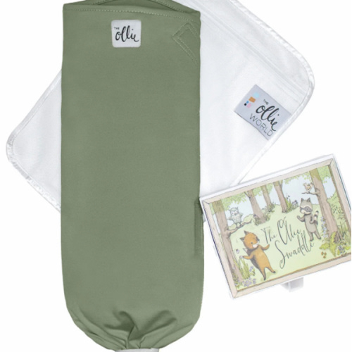 The Ollie® Swaddle | Award-Winning Baby Swaddle for Newborn Sleep | Baby Registry Favorite