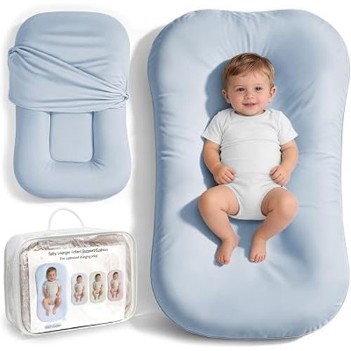 Infant Support Cushion, Baby Lounger for Newborn 0-24 Months