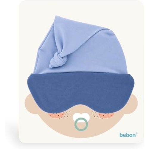Baby Sleep Mask & Soft Eye Shade – Newborn, Sun Hat & Beanie – Travel & Baby Gifts