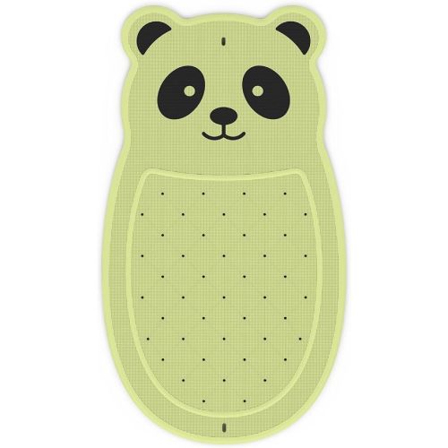 Safe Bath Solution, Bathtub Mat Non Slip for Babies, Toddlers, Kids & Pets, Natural Rubber BPA-Free Low Odor Safer Than PVC, Machine Washable, Suitable for Bathroom, Garden, and Hotel Tubs, Green