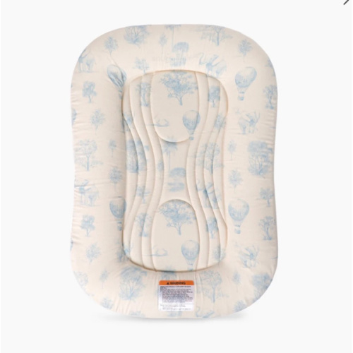 Infant Lounger Wave | Blue Toile