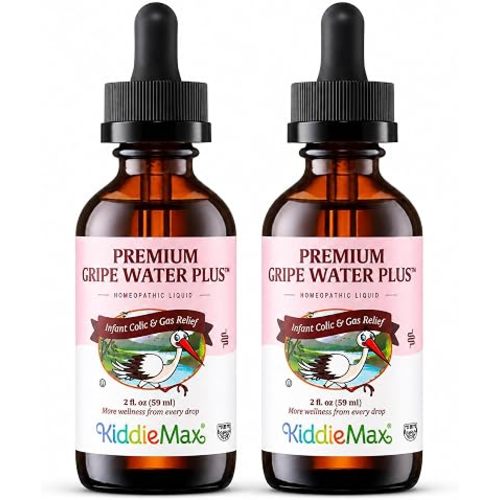 Maxi Health® Gripe Water for Babies, Colic & Gas Drops, 2 Pack