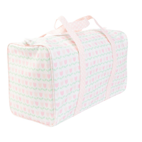 The Duffle Bag in Tulips