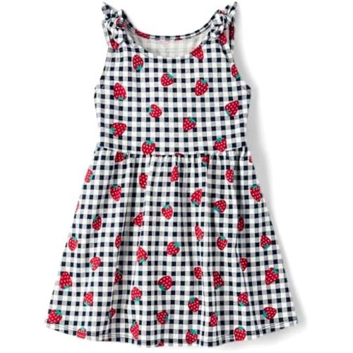 The Children's Place Girls and Toddler Short Sleeve Fashion Playwear Dress