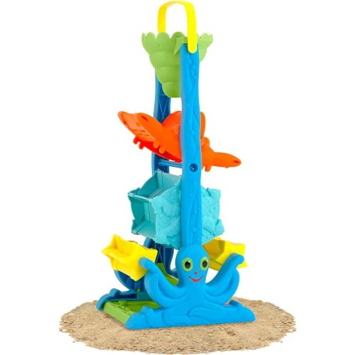Melissa & Doug Seaside Sidekicks Funnel Fun Sand and Water Toy - Kids Outdoor Toys and Beach Toys for Toddlers, Encourages Sensory Play, Ages 2+