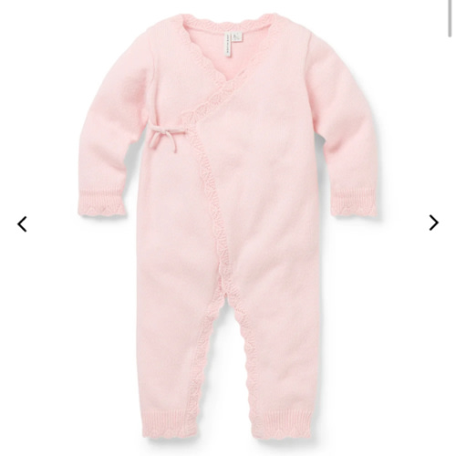 The Pointelle Kimono Onesie