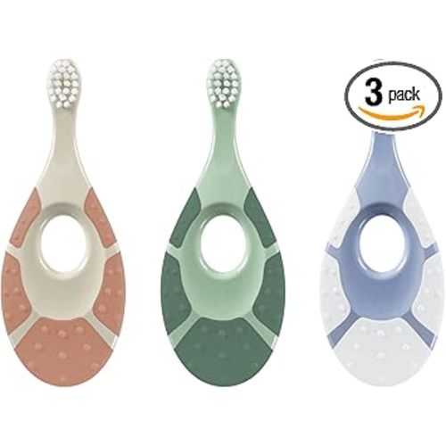 Jordan* ® | Step 1 Green Clean Toddler Toothbrush | Pack 3 Units