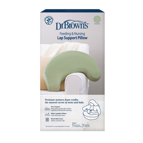 Dr. Brown's Feeding & Nursing Lap Support Pillow Storm Green