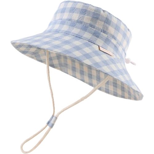 Bamery Baby Toddler Girls Bucket Hat Newborn Sun Hats for Boys Classic Infant Summer UV Protection Hats Kids Beach Cap