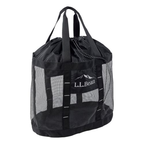 L.L. Bean Adventure Mesh Gear Tote, Color: Black