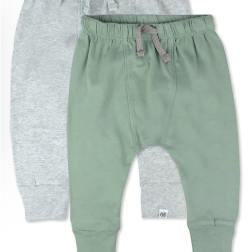 2-Pack Organic Cotton Honest Pants | Honest Baby Clothing