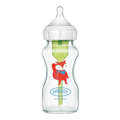 Dr Browns Options+ Wide Neck Glass Bottle 270ml