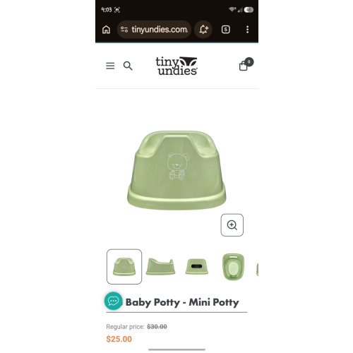 The Baby Potty - Mini Potty